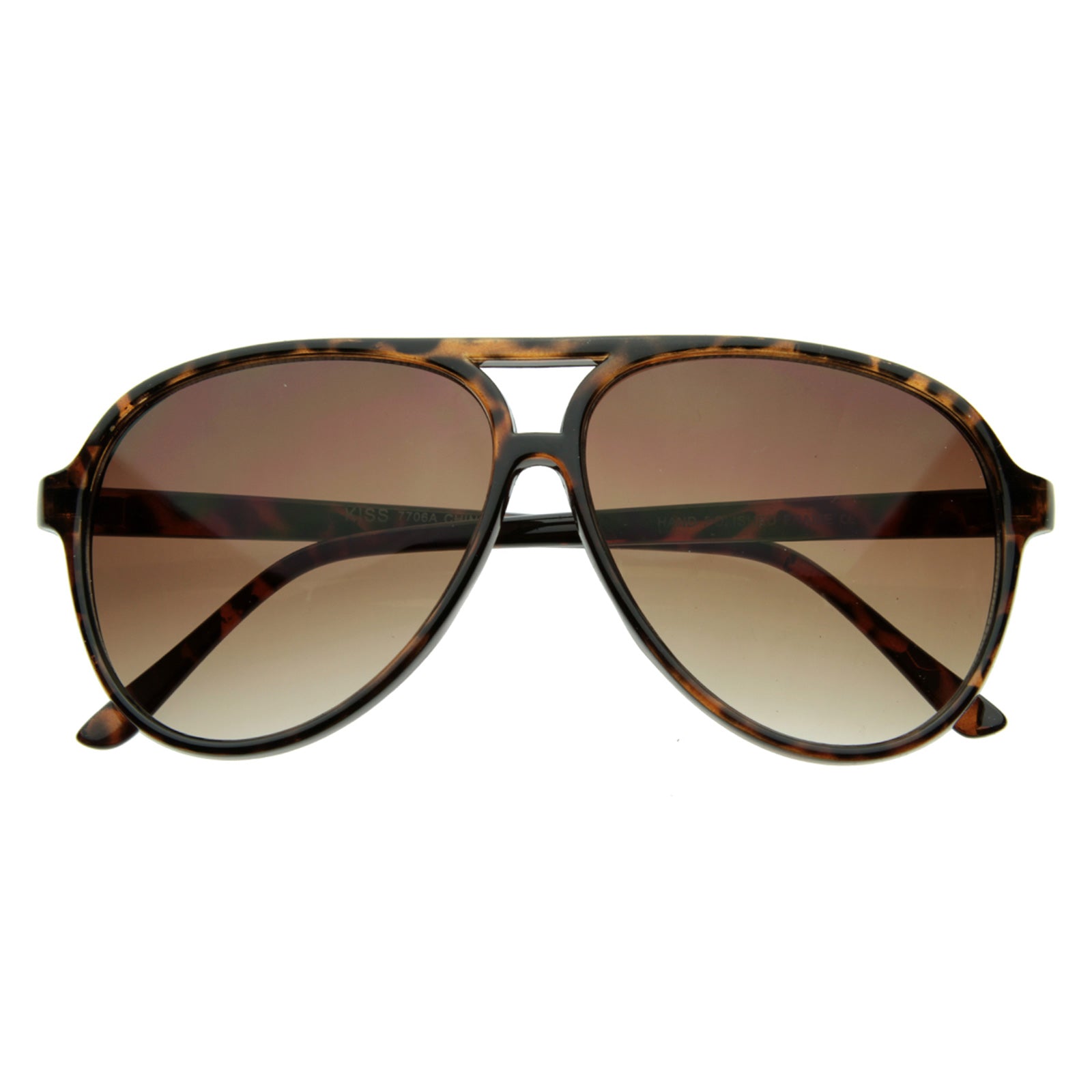 Large Classic Retro Plastic Aviator Sunglasses sunglass.la