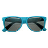 Retro Super Flat Hipster Trend Horn Rimmed Sunglasses