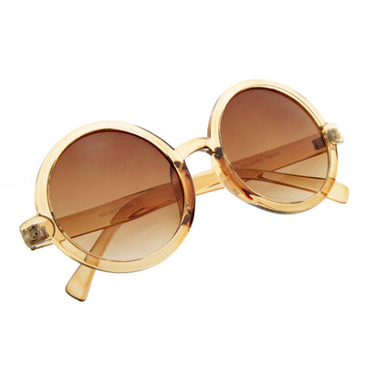 Cute Mod-era Vintage Inspired Round Circle Sunglasses