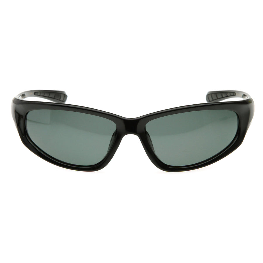 Wide Oval Premium Polarized Sports Frame Sunglasses
