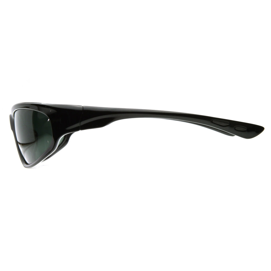 Wide Oval Premium Polarized Sports Frame Sunglasses