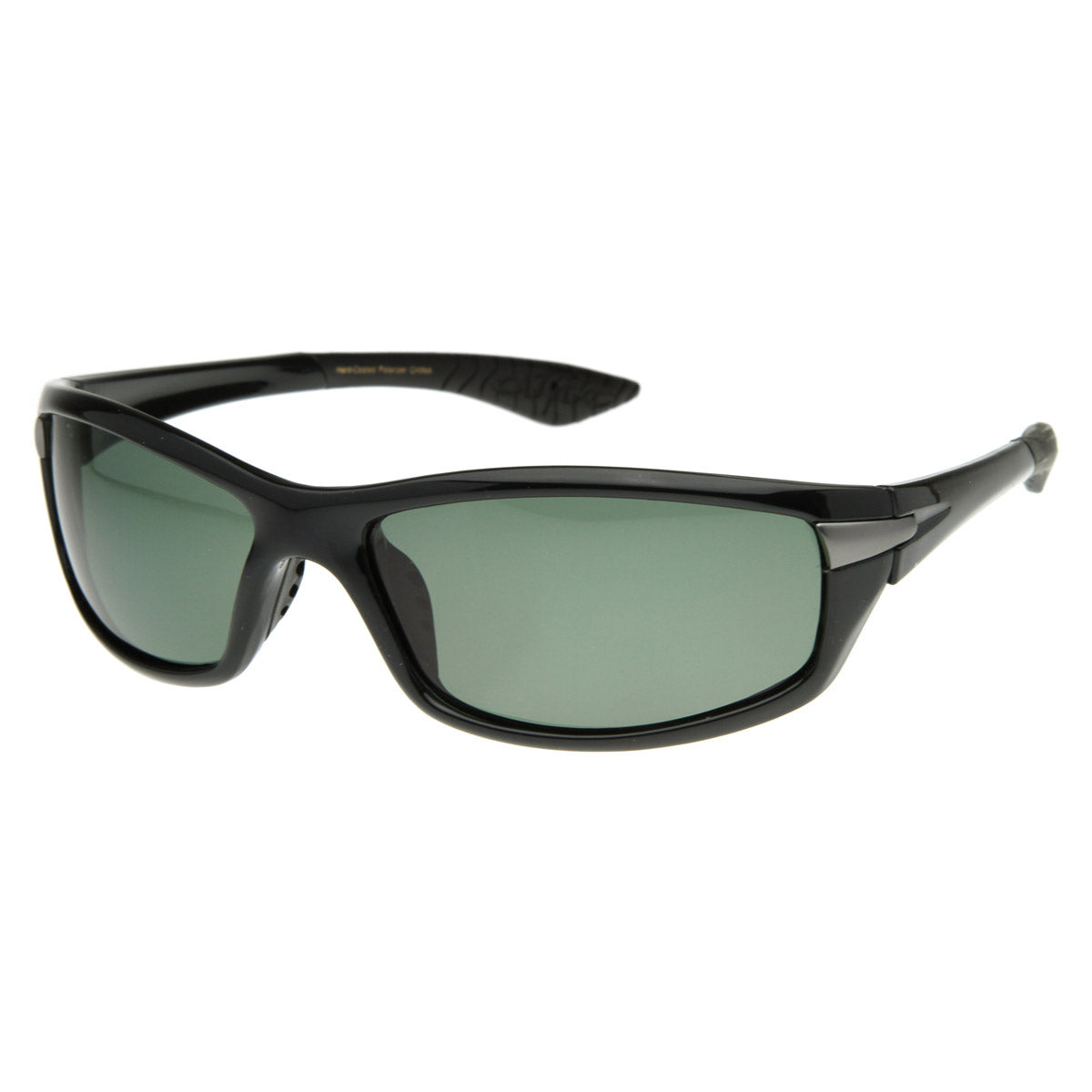 Rectangular Athletic Sports Polarized Sunglasses