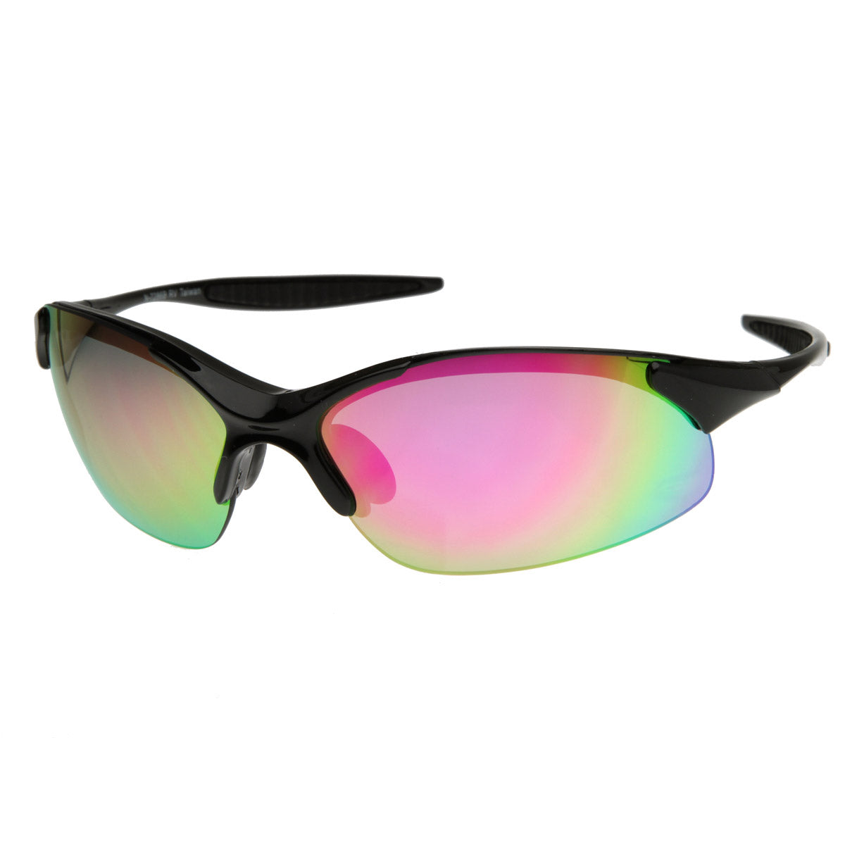 Flash Mirror Lens Half Frame Tr90 Sports Sunglasses Sunglassla 3835