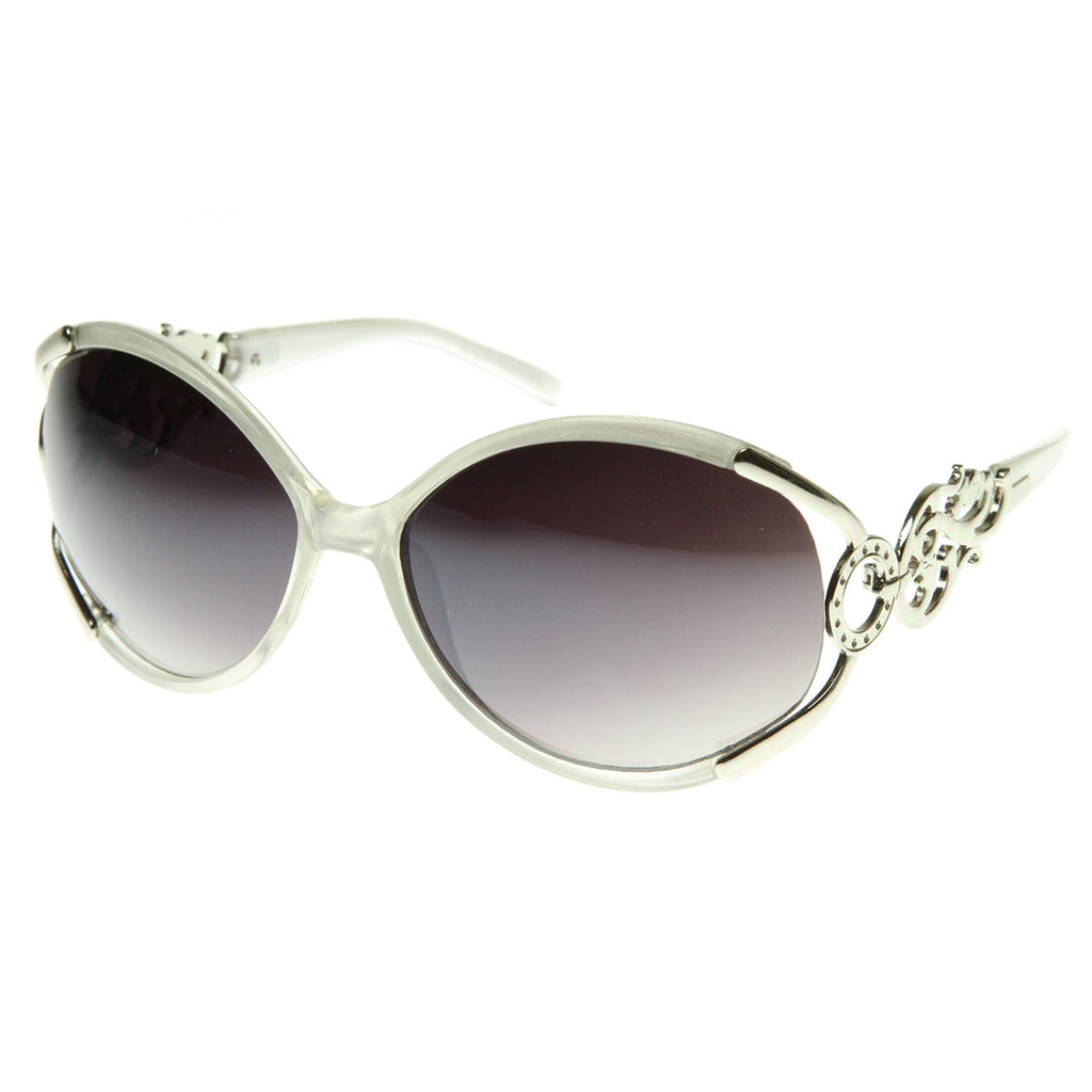 Gafas de sol grandes estilo glam para mujer
