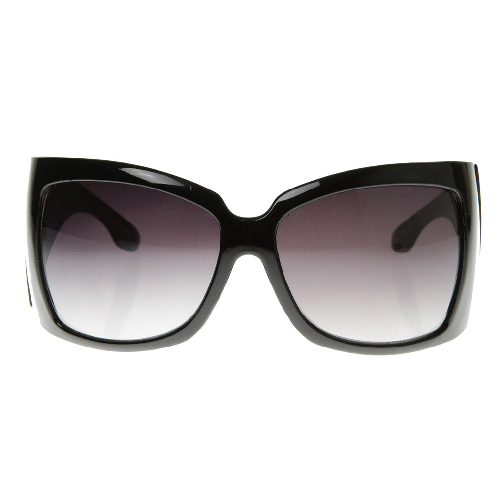 Large  Womens Oversized Wrap Around Sunglasses