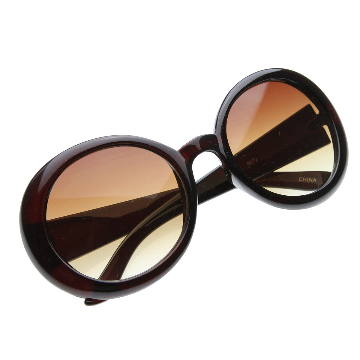 Womens Oversized  Round Circle Sunglasses