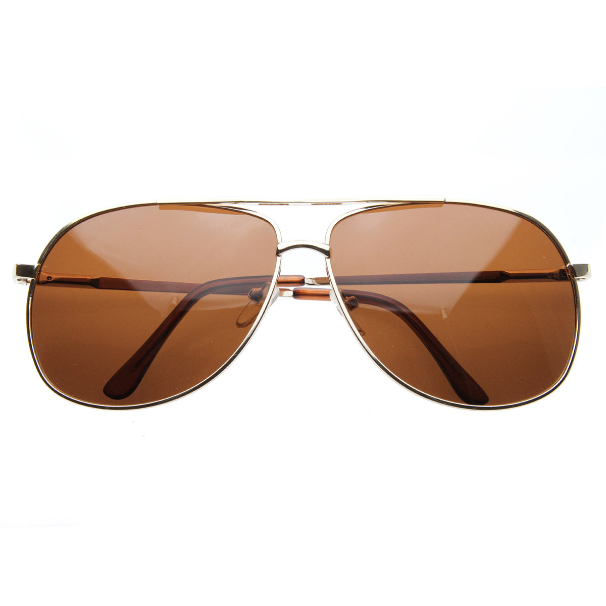 Metal Square Polarized Metal Aviator Sunglasses