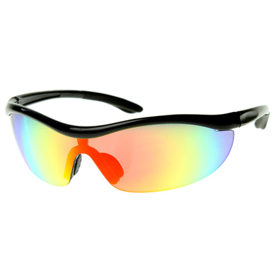 Shatterproof Durable TR90 Half Jacket Shield Sports Sunglasses
