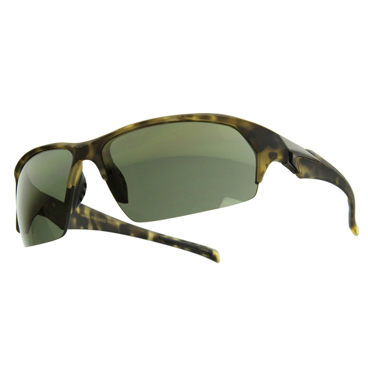 Premium Shatterproof TR-90 Half Jacket Sports Eyewear Sunglasses