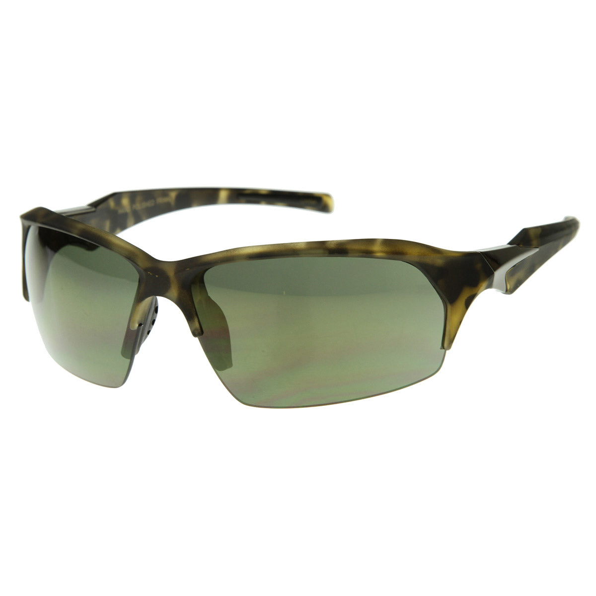 Premium Shatterproof TR-90 Half Jacket Sports Eyewear Sunglasses