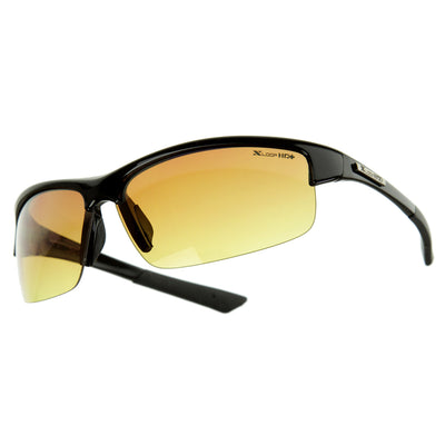 X-Loop Sports Half Frame High Definition Sunglasses HD XLoop Eyewear 