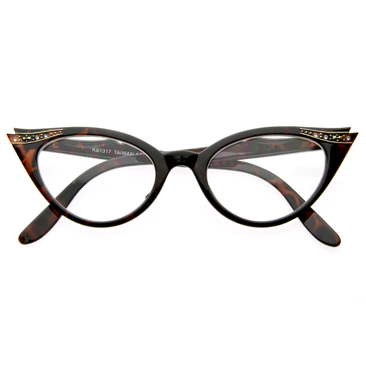 Stylish Cat Eye Black/Tortoise Eyeglasses