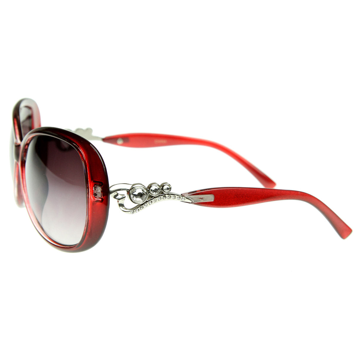 Designer Inspired Rounded P3 Sunglasses with Metal Arms - sunglass.la