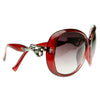 Designer Inspired Premium Quality Oversized Oval Rhinestone Sunglasses