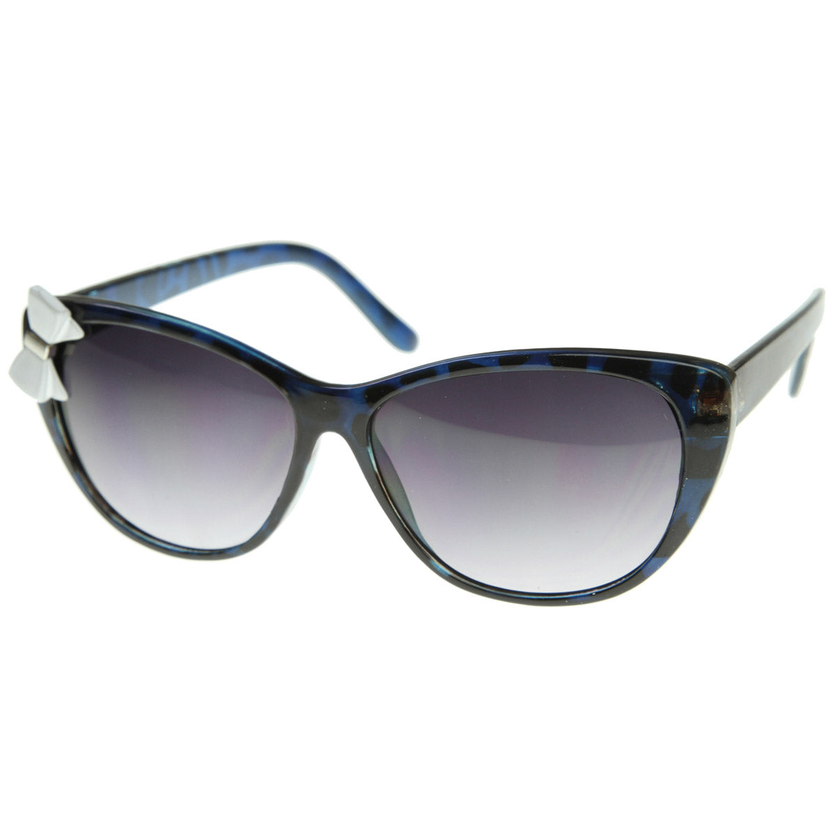 Blue-Demi White-Bow