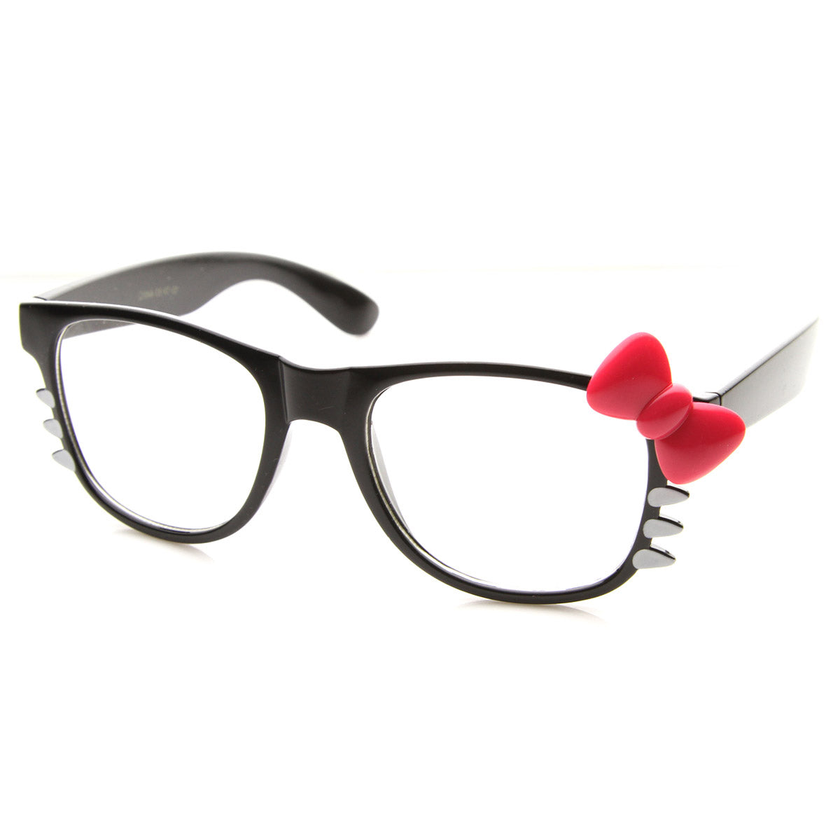 Black Hot-Pink-Bow