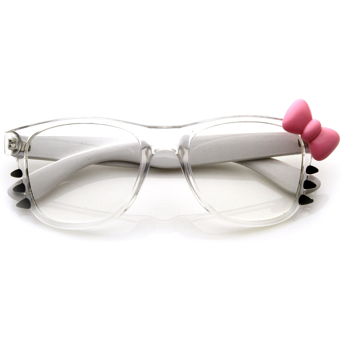 Clear Pink-Bow