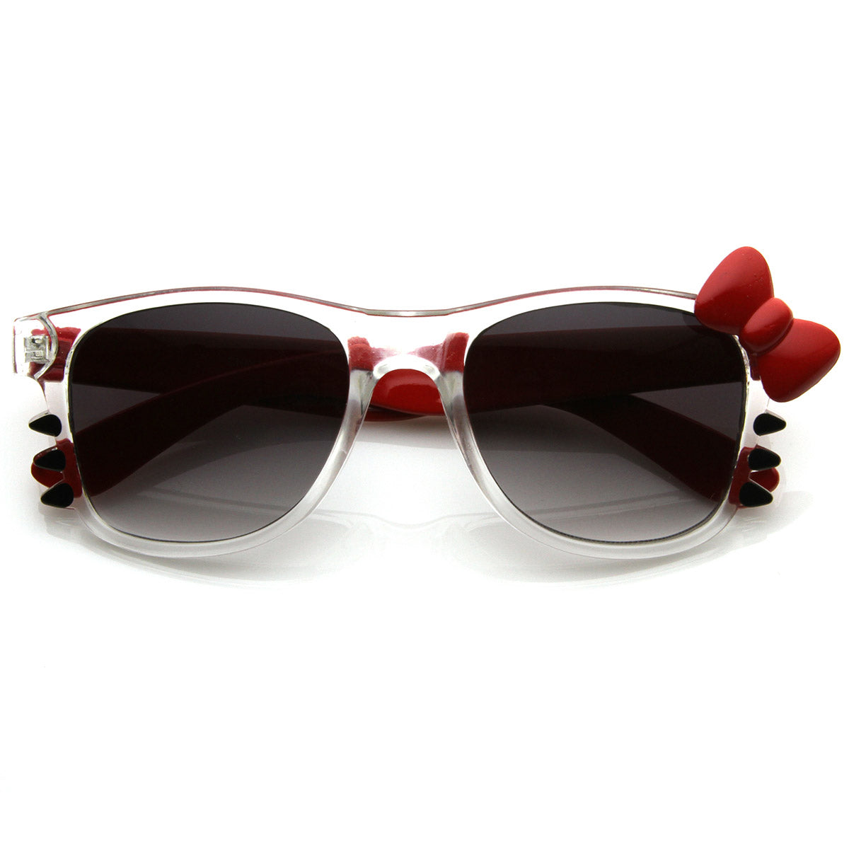Clear Red-Bow