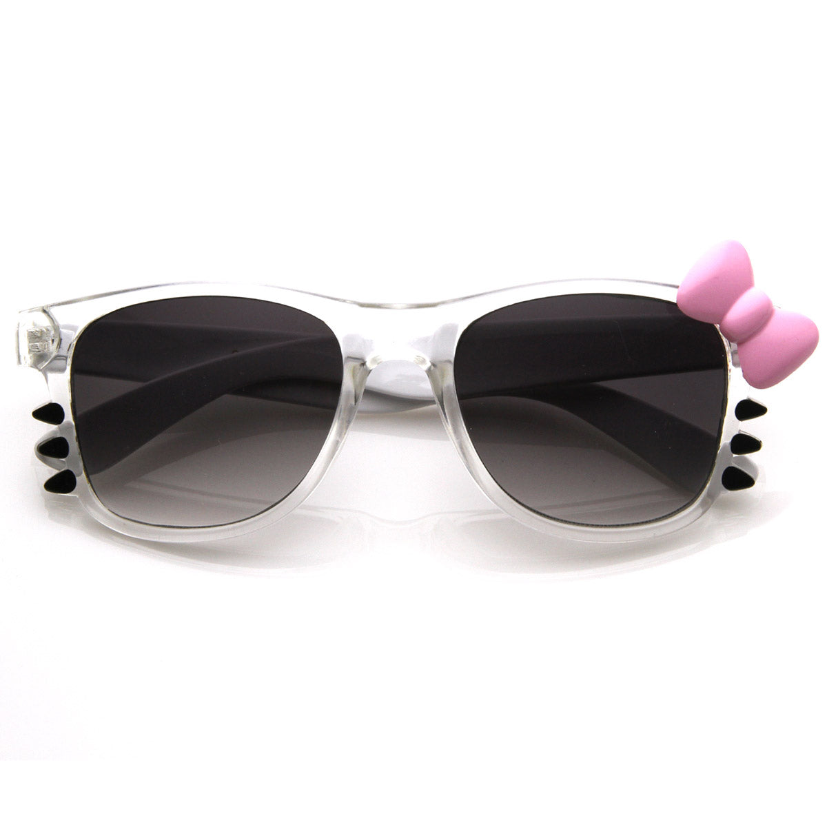 Clear Pink-Bow