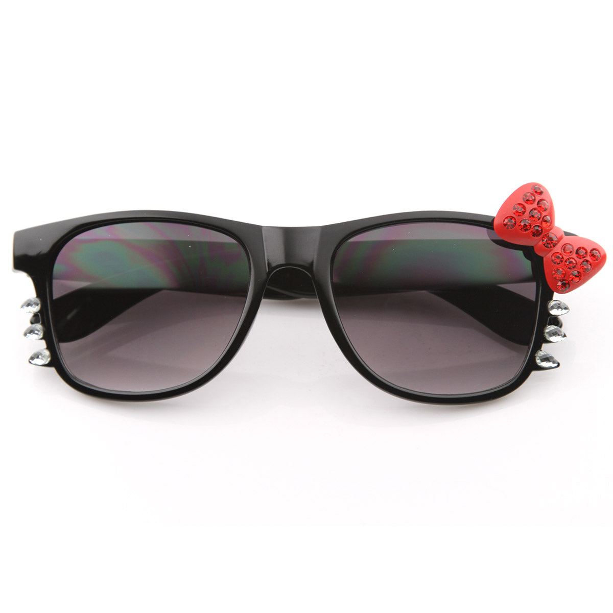 Black Red-Bow Red Stones