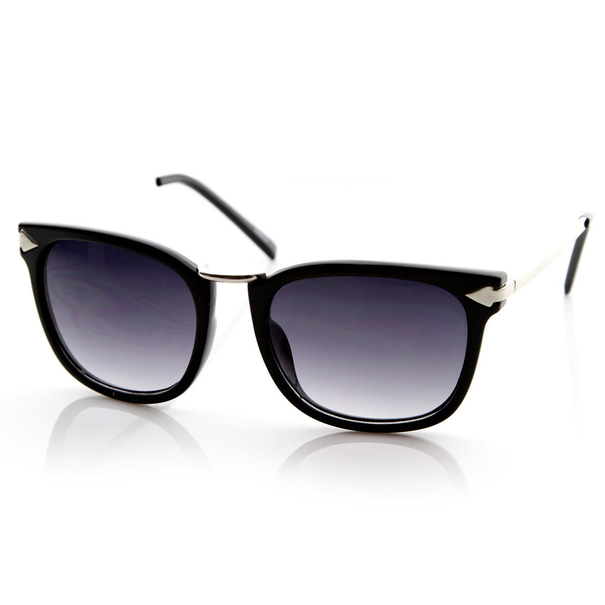 Shiny Black-Silver