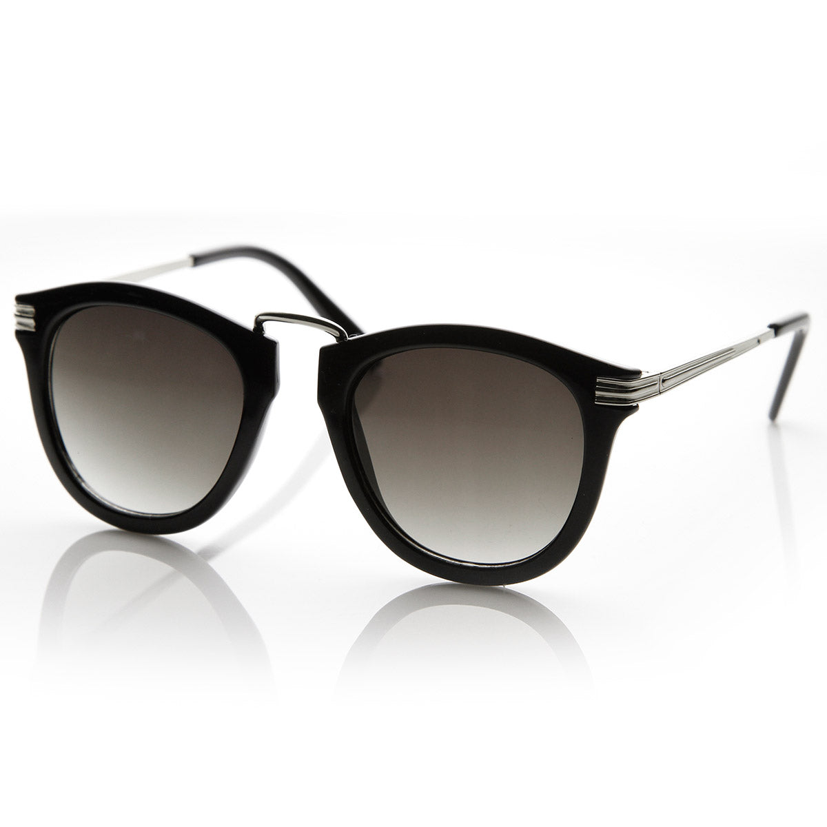 Shiny Black-Silver