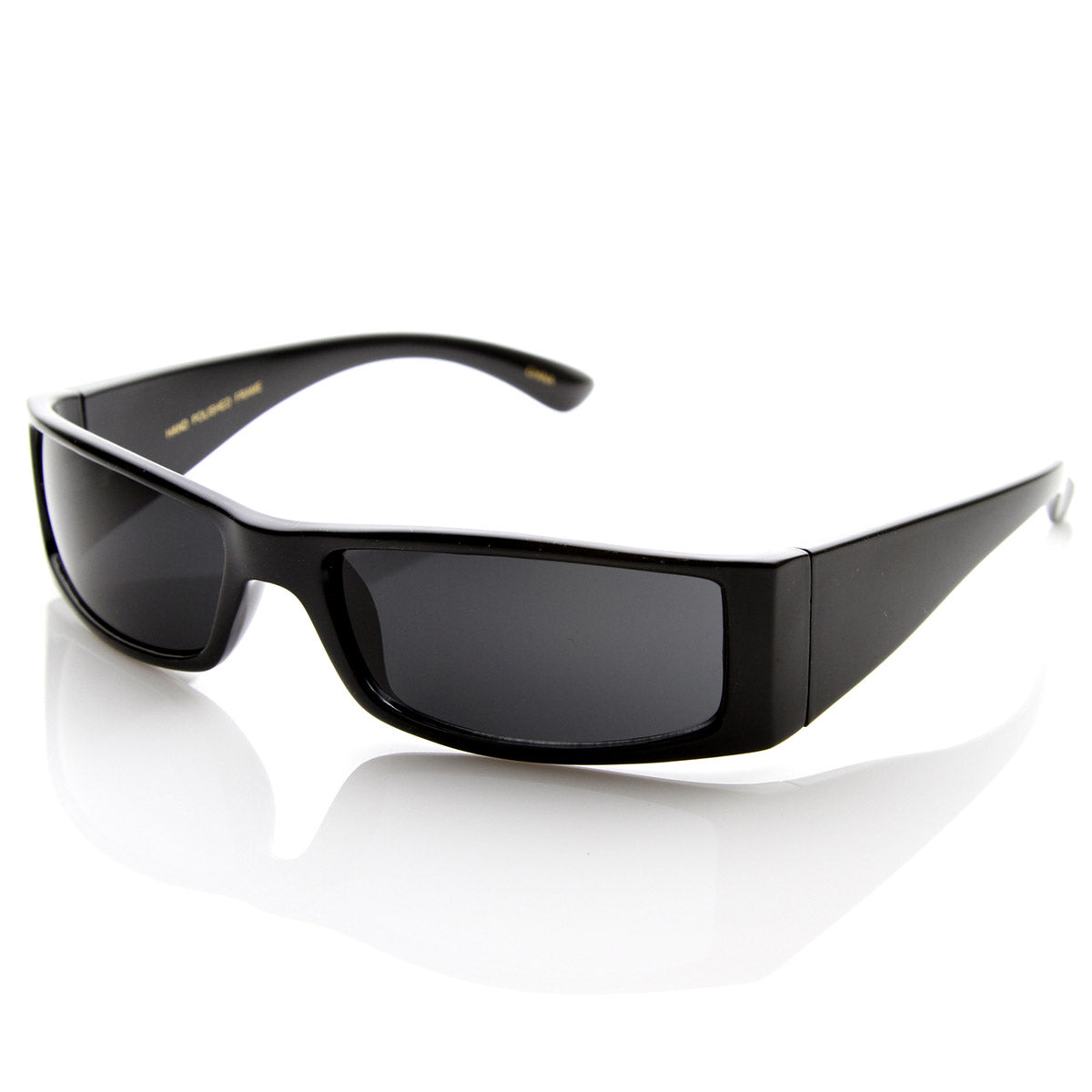 Slim Rectangular Sunglasses, 52mm