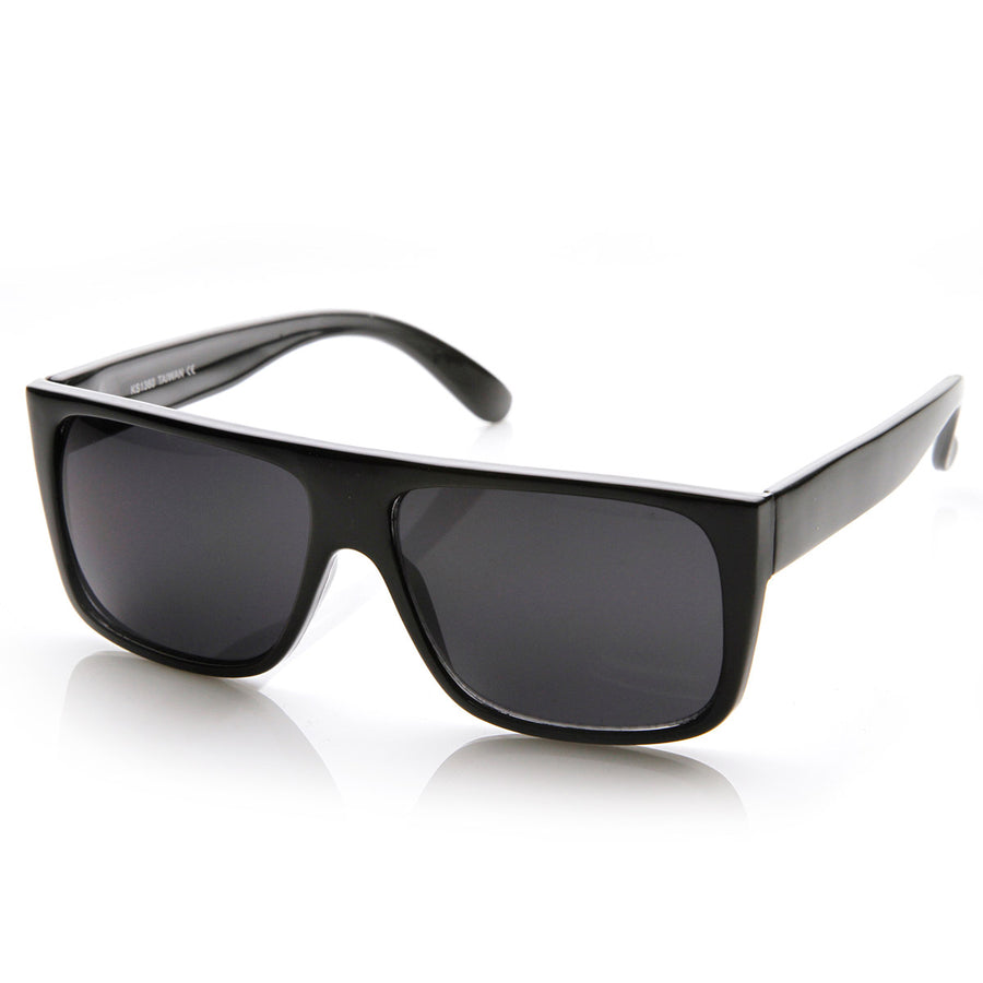 x Hunter Brand Semi Rimless Flash Mirror Lens Sports Sunglasses, Black Ice