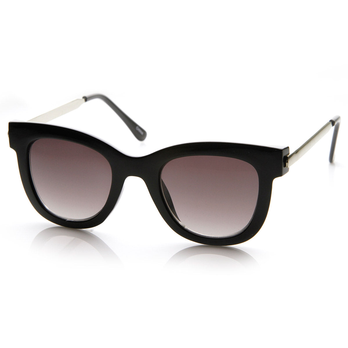 Shiny Black-Silver Lavender