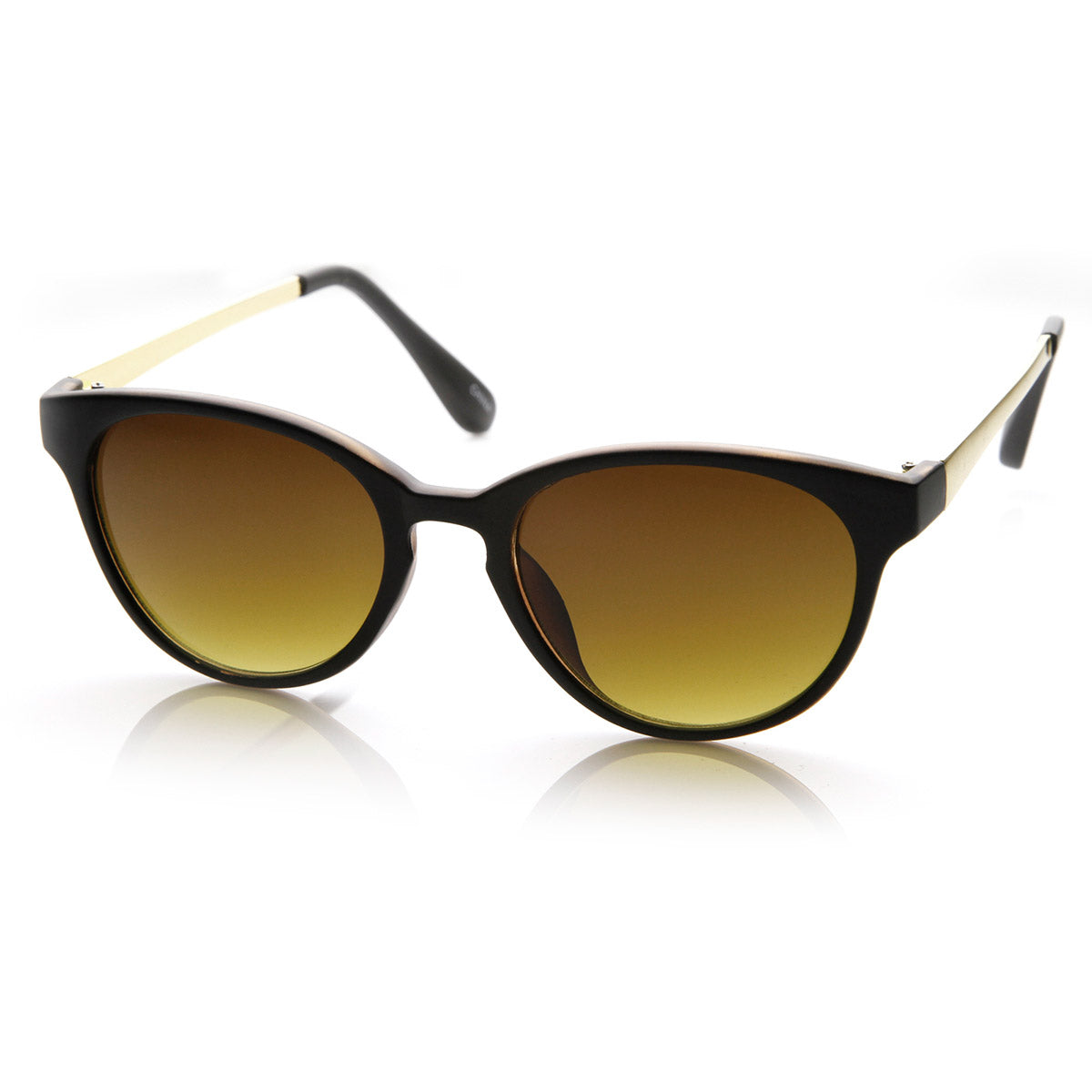 Matte Black-Gold Amber