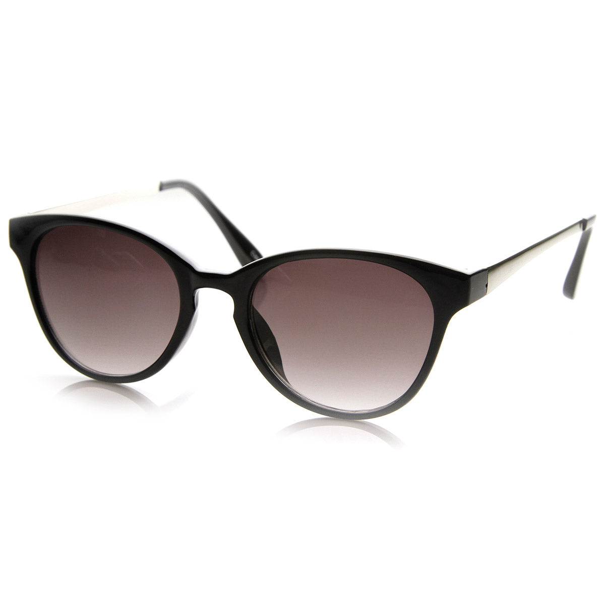 Shiny Black-Silver Lavender