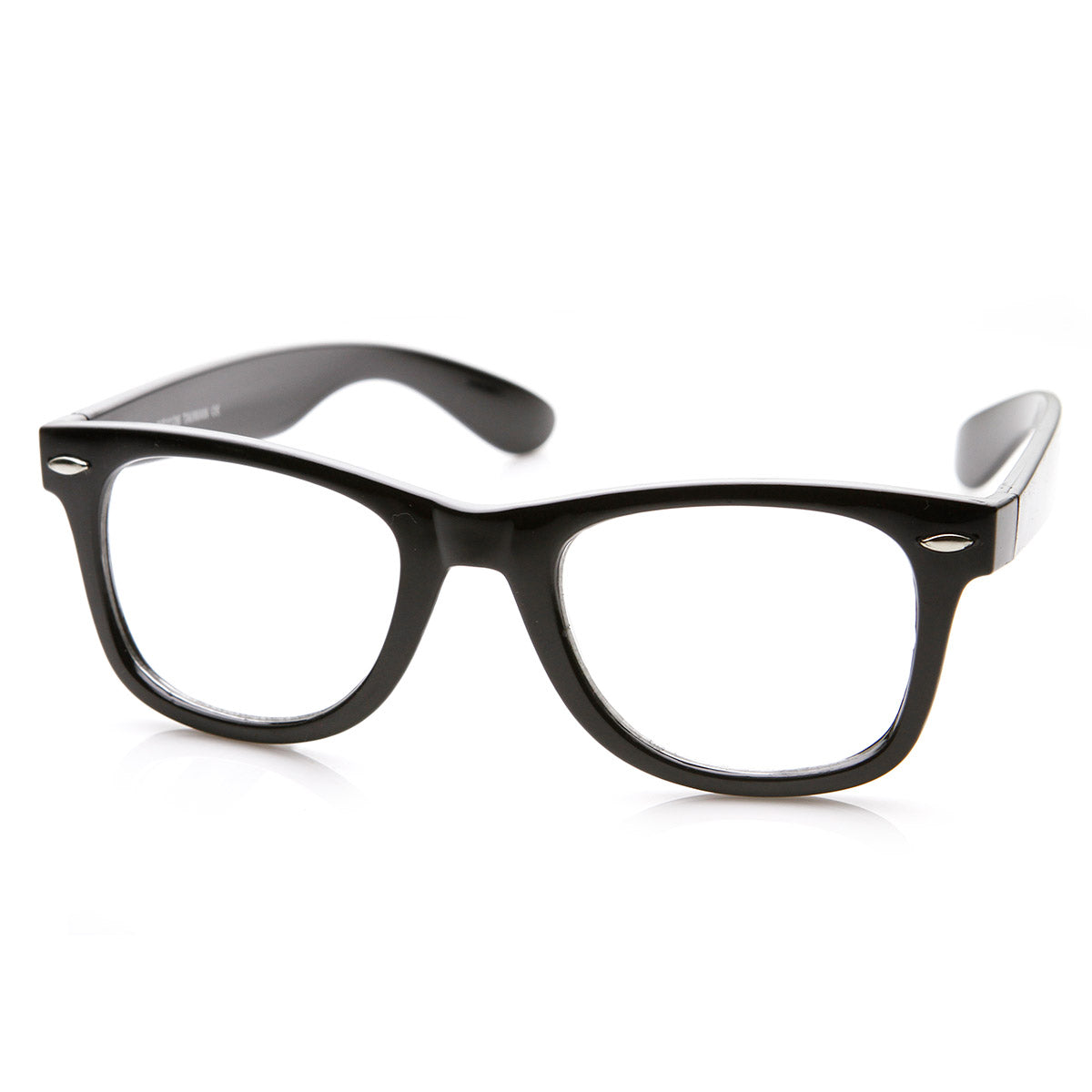 Vinyl Square Black Full Rim Eyeglasses | Eyebuydirect