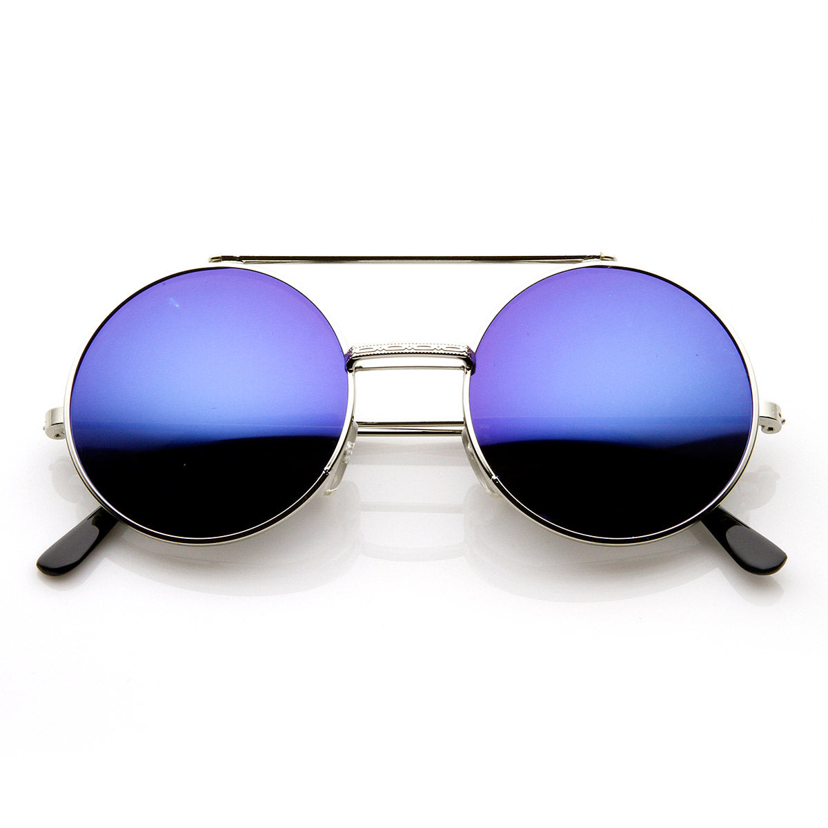 Silver Blue-Mirror