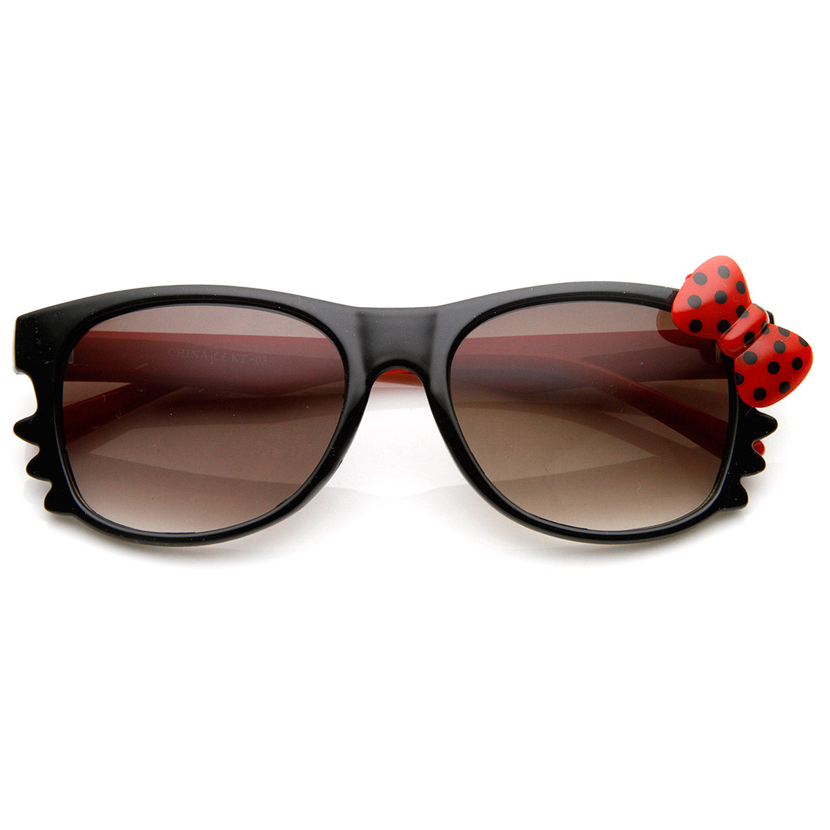 Black-Red Red Bow