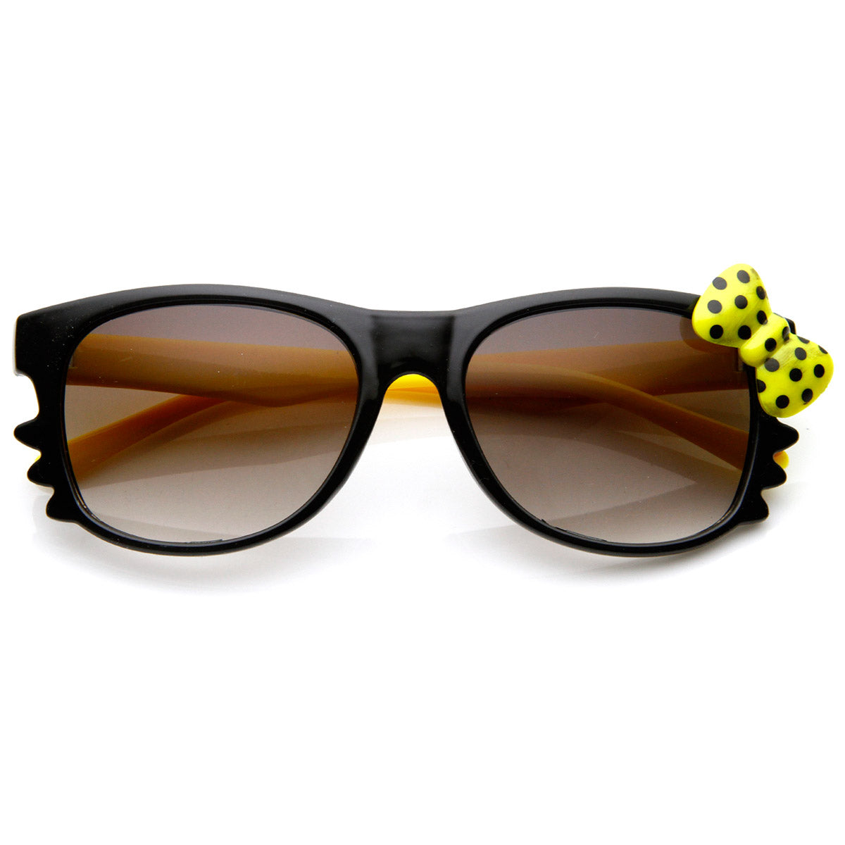 Black-Yellow Yellow Bow