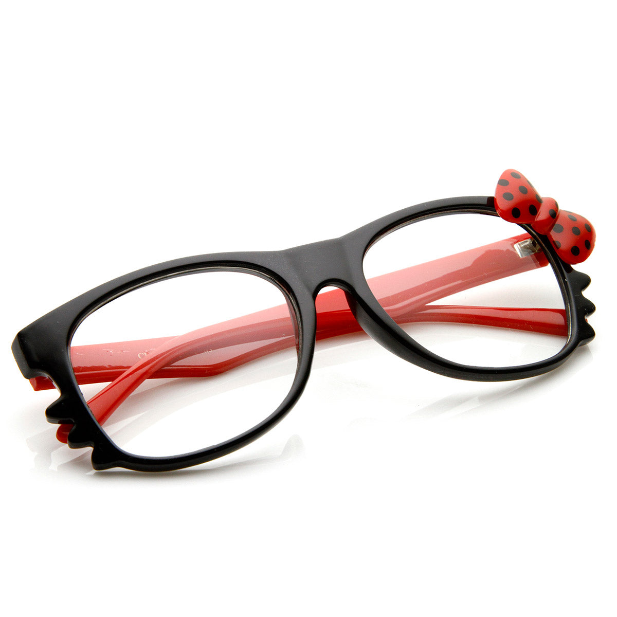 Black-Red Red Bow