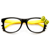 Black-Yellow Yellow Bow