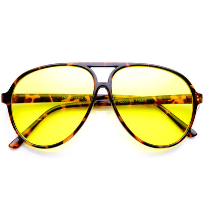 Yellow Aviator Sunglasses - Buy Online | Sunglasses | Zalando