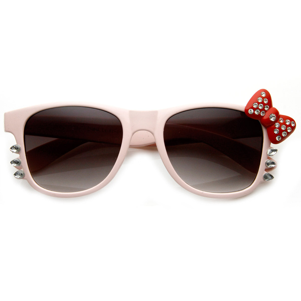 Nude Red-Bow White Stones