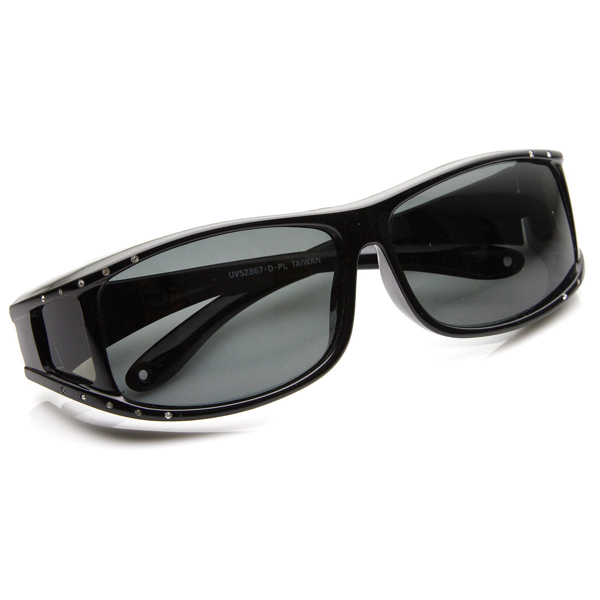 Women's polarized outlet wrap around sunglasses