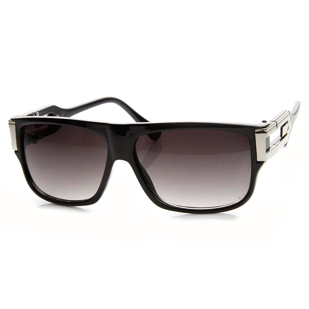 Shiny Black-Silver