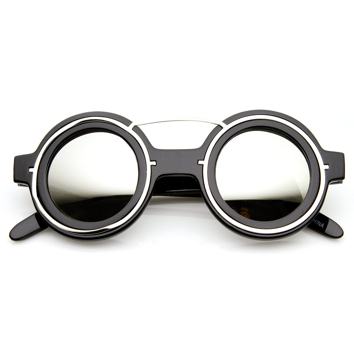 Black-Silver Mirror