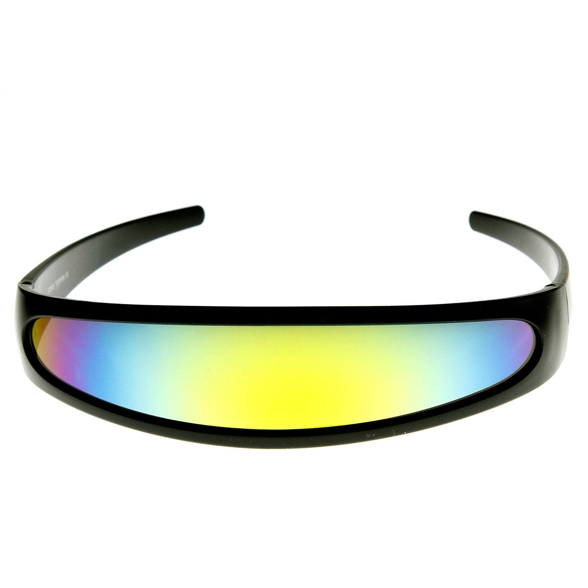 Mirrored Sunglasses for Men  Futuristic Narrow Cyclops Sunglasses