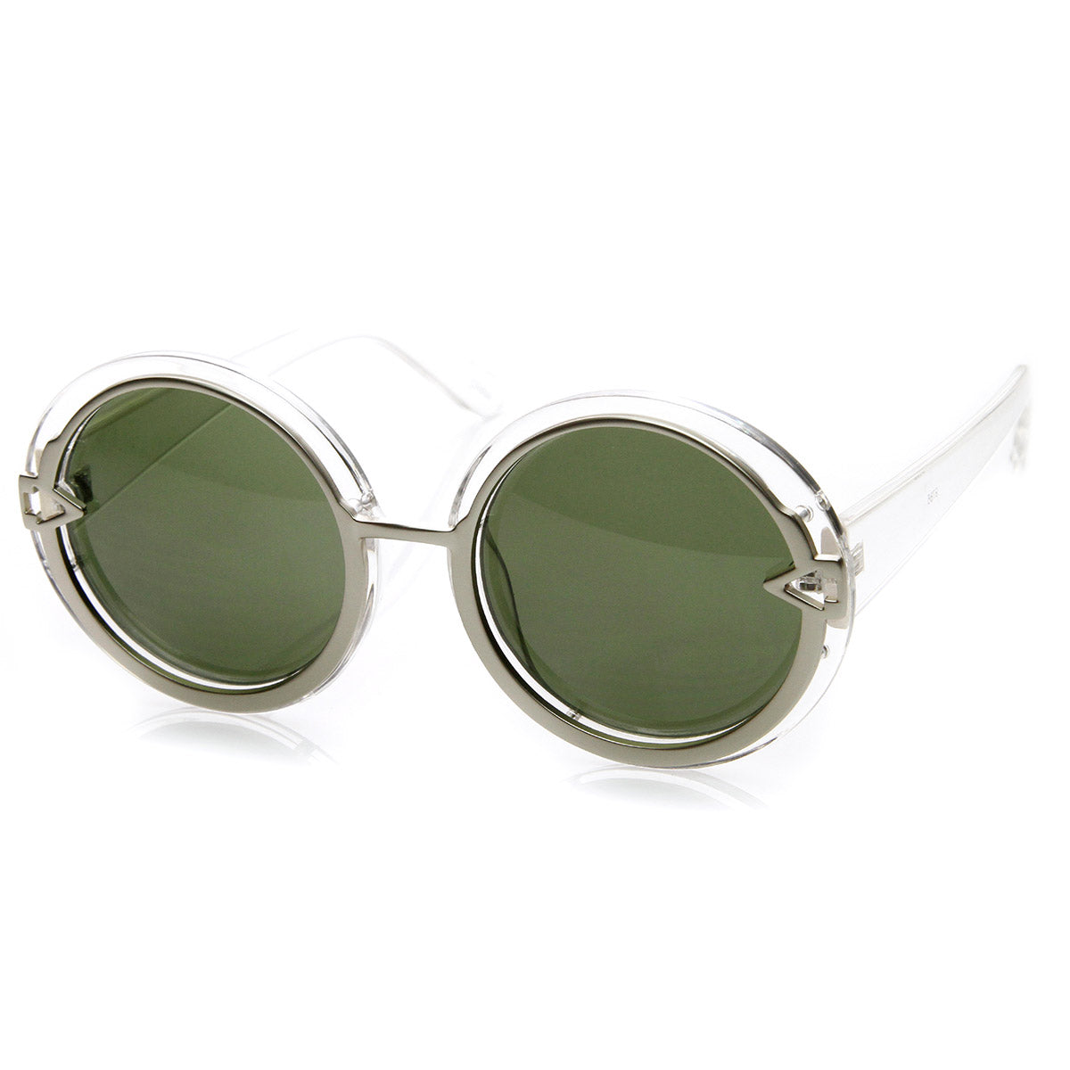 Clear-Silver Green