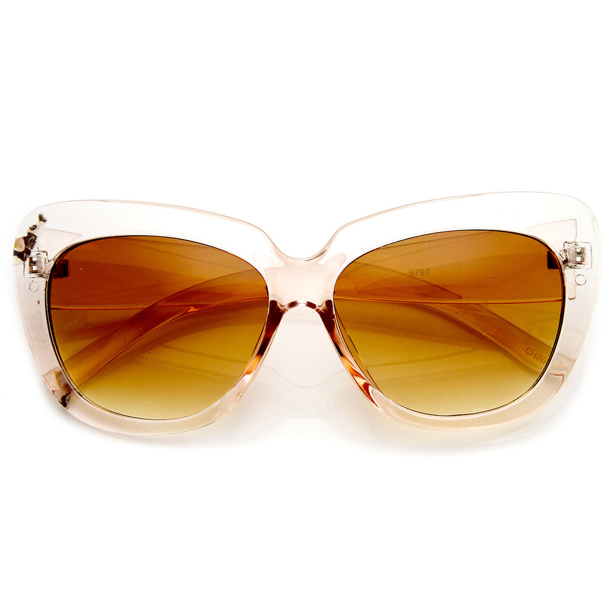 Clear-Pink Amber
