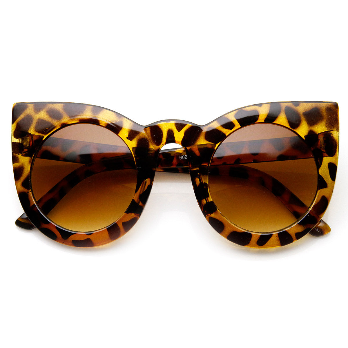 Cat eye circle sunglasses deals