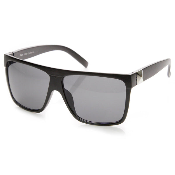 Large Rectangle Retro Smoke Tint Sunglasses – Archives Of Us