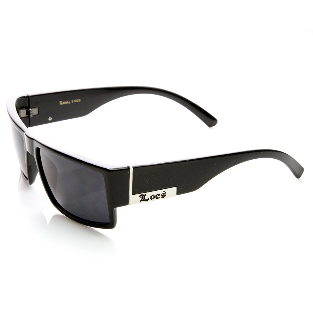 Locs Hardcore Shades Brand Classic Rectangular Sunglasses