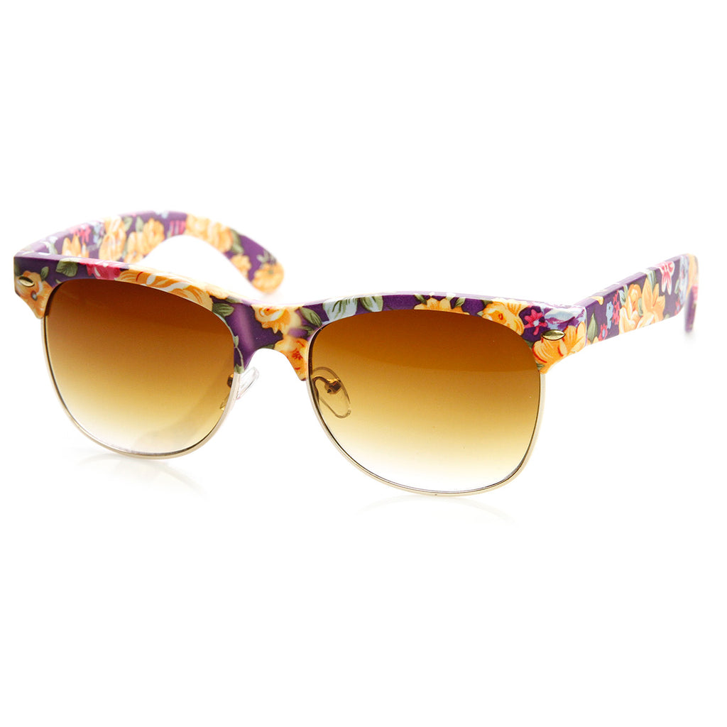 Purple-Floral Amber
