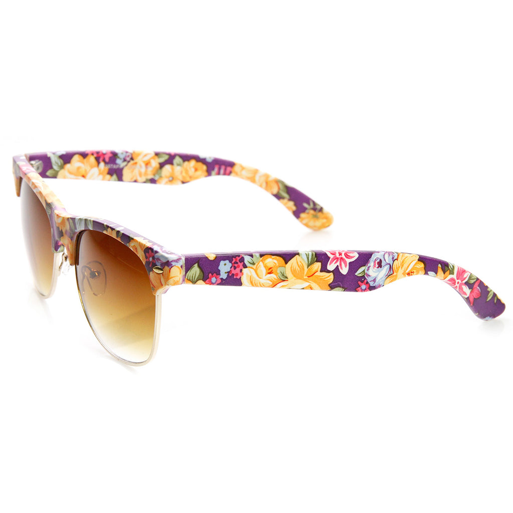 Purple-Floral Amber